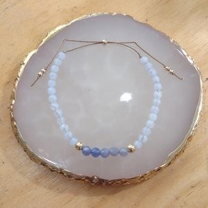 ✨SOLD✨Blue Lace Agate & Tanzanite Bracelet